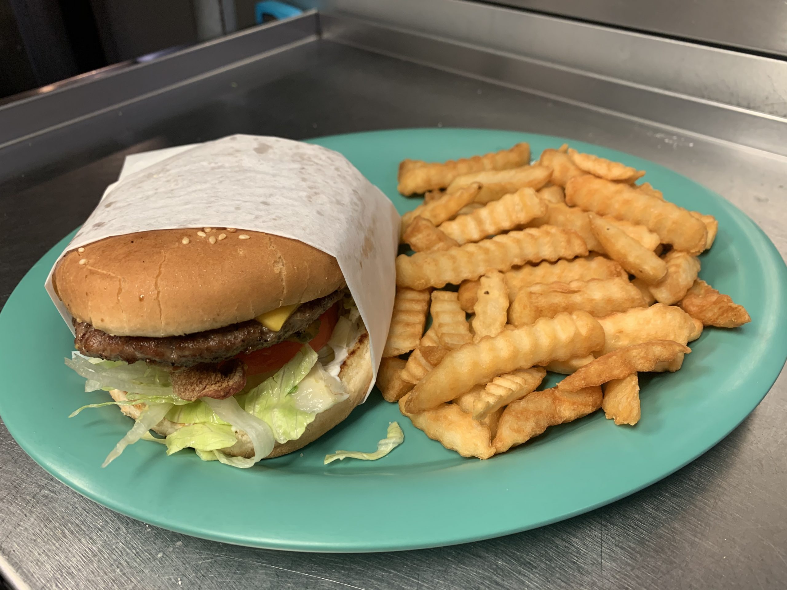 Bacon cheeseburger