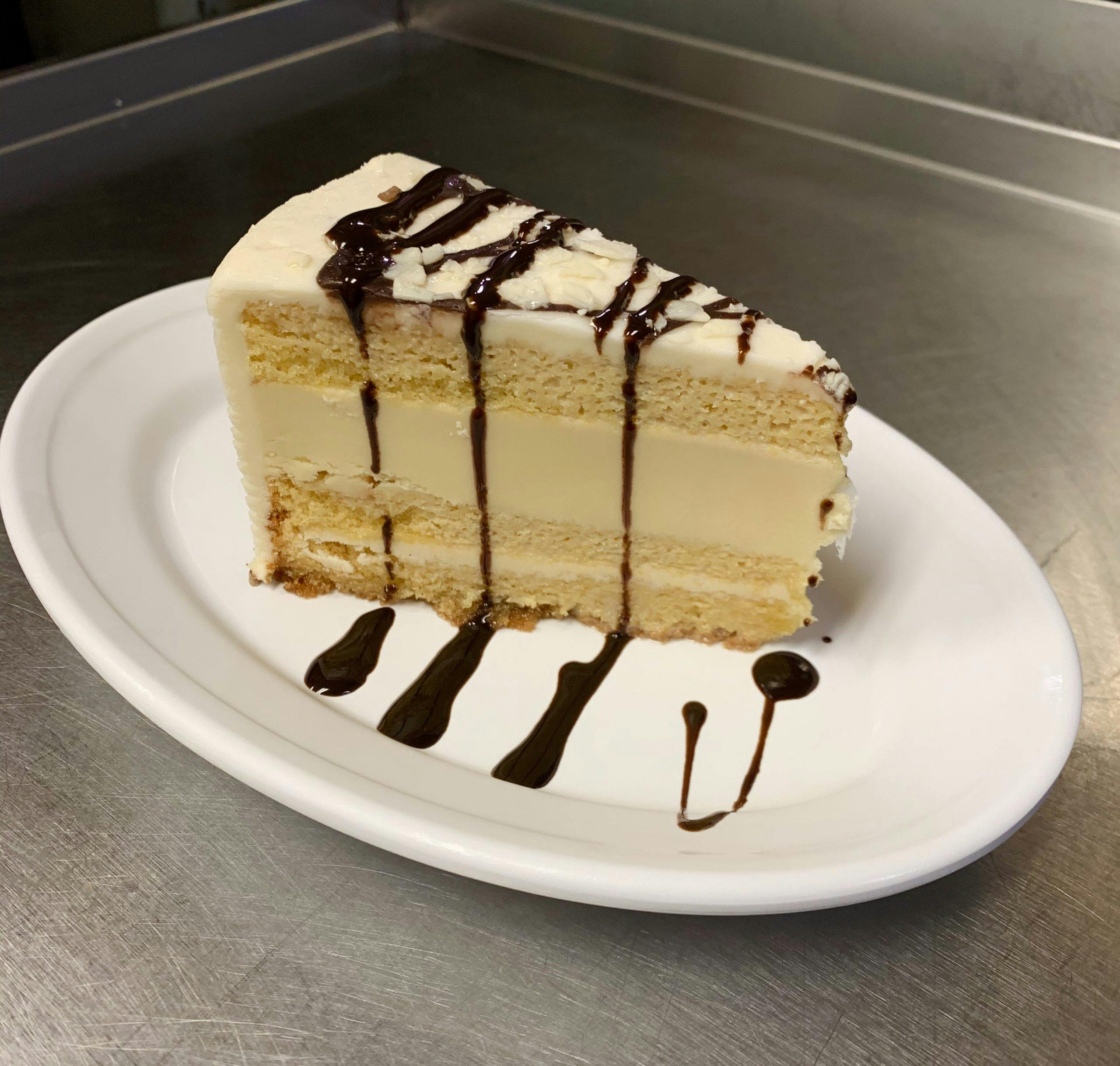 Tres leches cheesecake