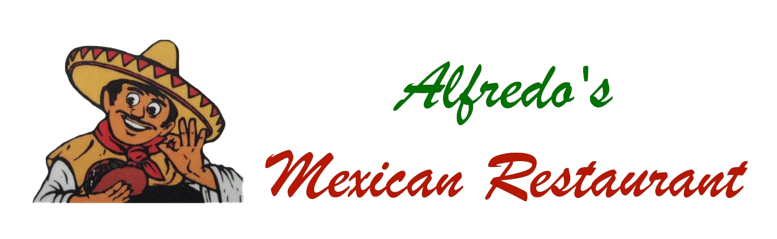Alfredo's Mexican Restaurant rectangle logo